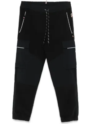 パンツ MONCLER GRENOBLE TECHNICAL JERSEY TROUSERS MONCLER Grenoble STRETCH TECH TROUSERS M women BLACK SKI