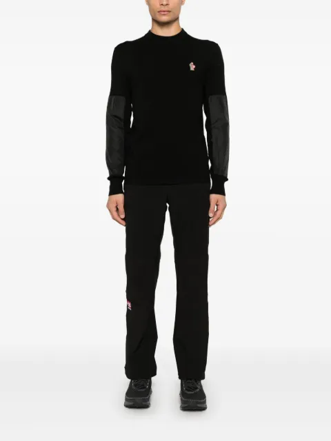 Moncler Grenoble suéter con paneles