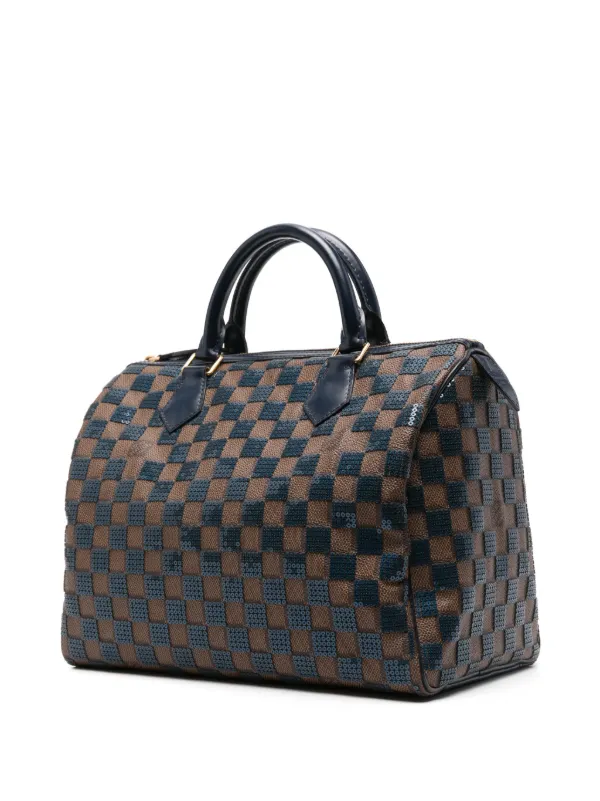 Louis Vuitton Pre-Owned 2013 Speedy 30 Tote Bag | Blue | FARFETCH CA