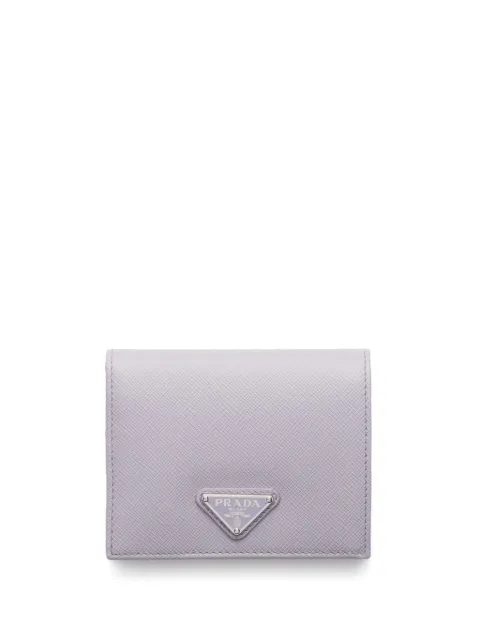 Prada cartera con logo triangular