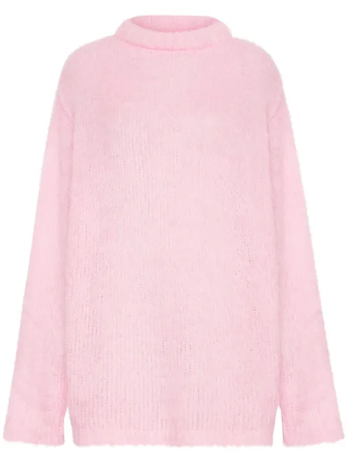 Pull oversize en maille - MM6 Maison Margiela - Modalova
