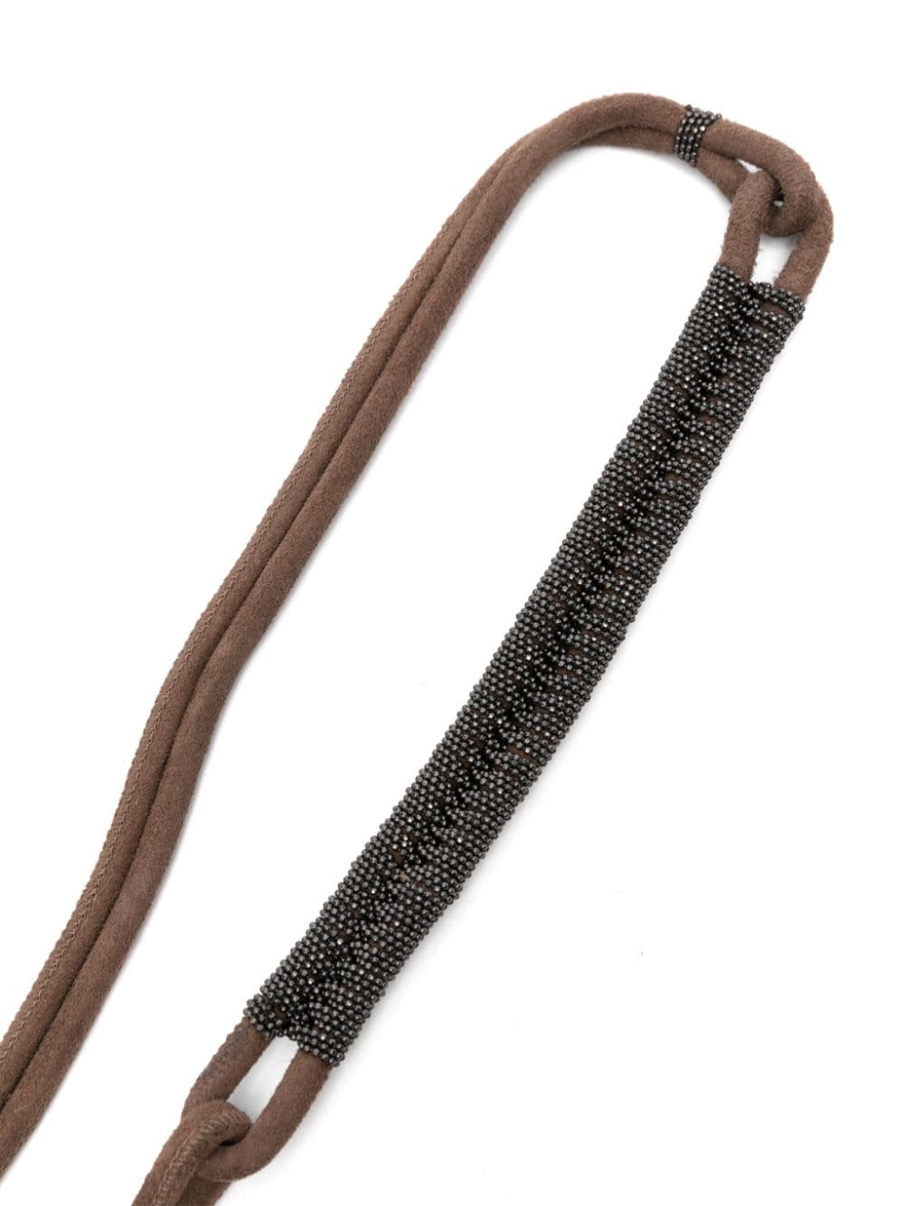 Brunello Cucinelli Monili-chain belt - Bruin