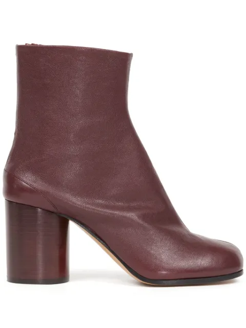 Maison Margiela Tabi 80mm leather ankle boots Women