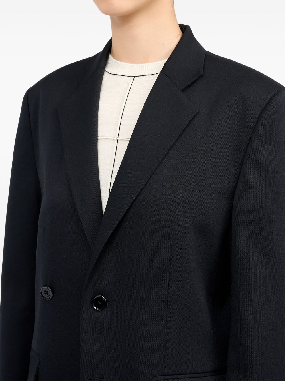 MM6 Maison Margiela notched-lapel blazer Women