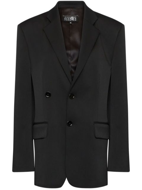 MM6 Maison Margiela notched-lapel blazer Women