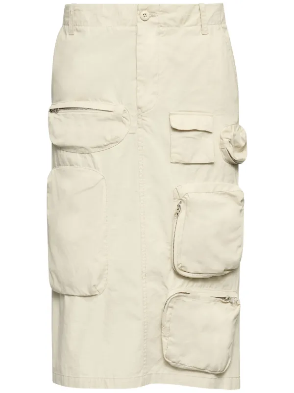 スカート Maison Margiela Cotton Gabardine Midi Skirt MM6 Maison Margiela Cotton Gabardine Midi Skirt | Garmentory
