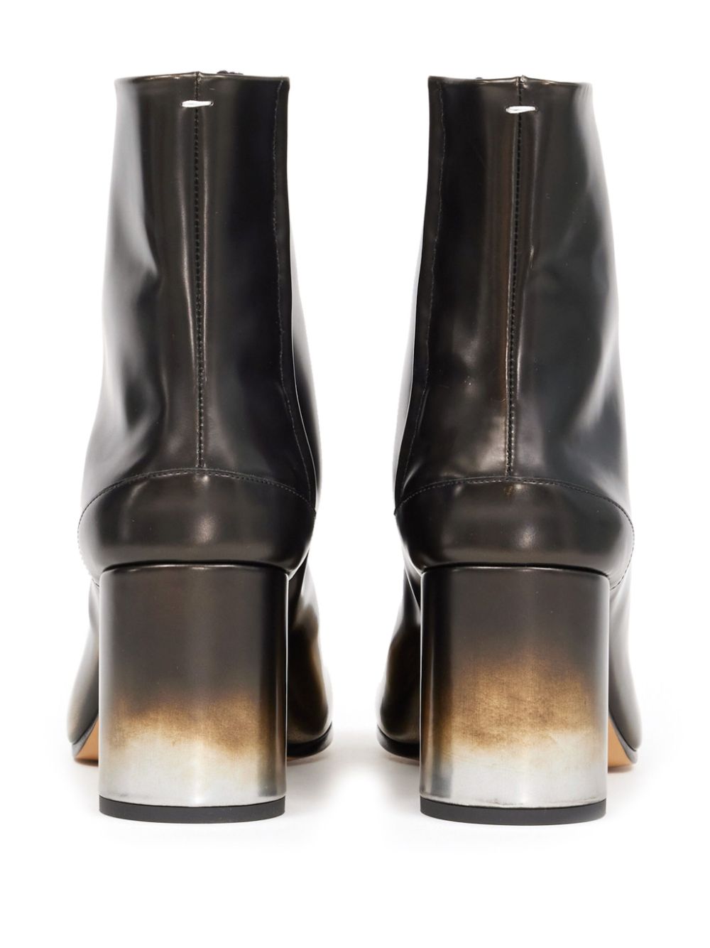 Maison Margiela tabi 80mm leather ankle boots Brown