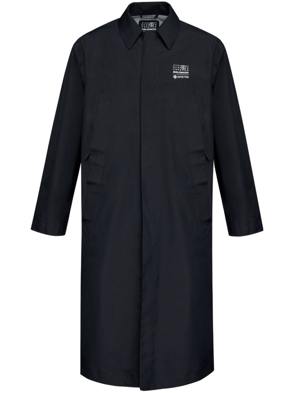 Mm6 Maison Margiela X Salomon Mm6 X Salomon Trench Coat In Black