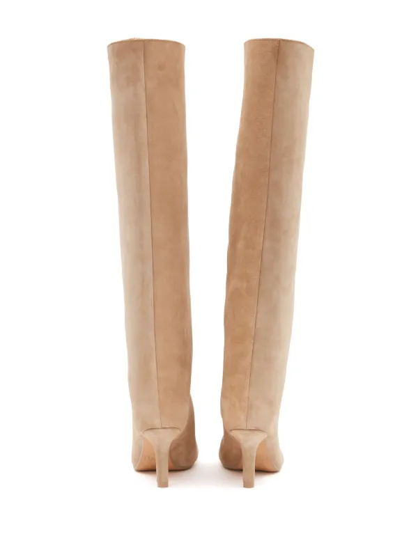 MM6 Maison Margiela Anotomic slip-on Suede Boots - Farfetch