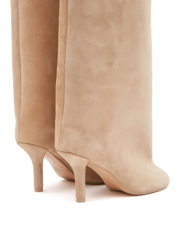 Tabi leather ballerina shoes