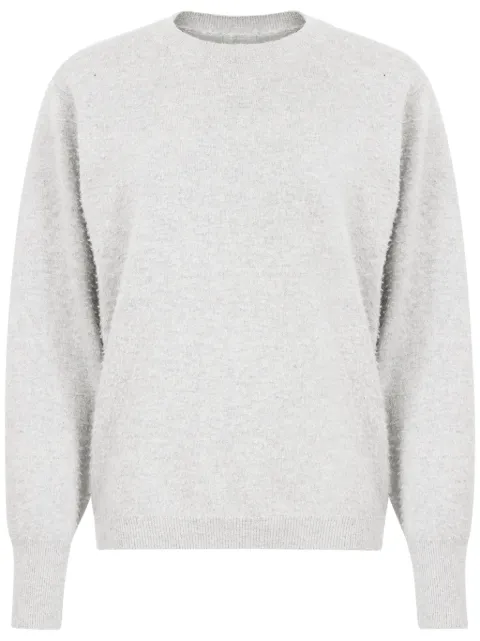 Maison Margiela crew-neck cashmere-cotton jumper