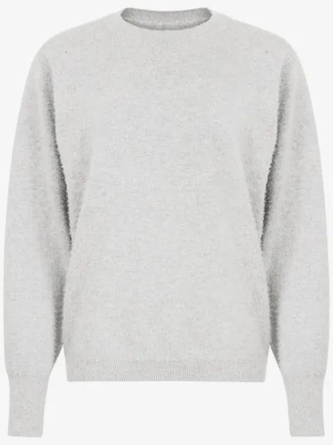 Maison Margiela suéter con cuello redondo
