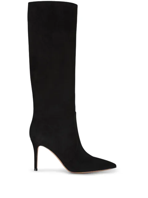 Gianvito Rossi 85mm suede boots