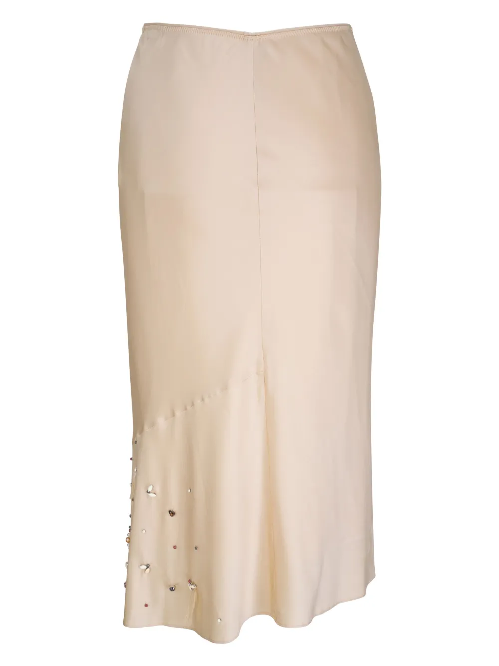 Dorothee Schumacher Midi-rok verfraaid met kralen - Beige