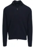 Brioni zipped cardigan - Blue