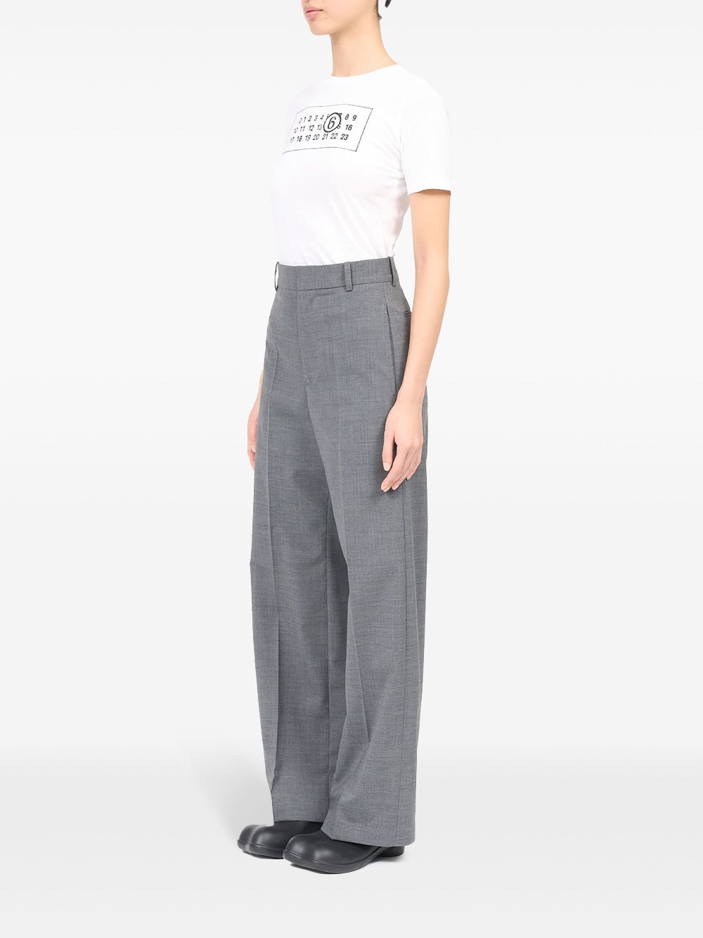 MM6 Maison Margiela high-waisted tailored trousers Women