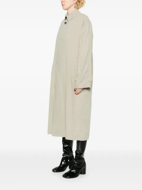 Maison Margiela four-stitch logo trench coat S51AH0184M35137 - 2