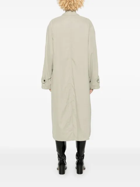 Maison Margiela four-stitch logo trench coat S51AH0184M35137 - 3