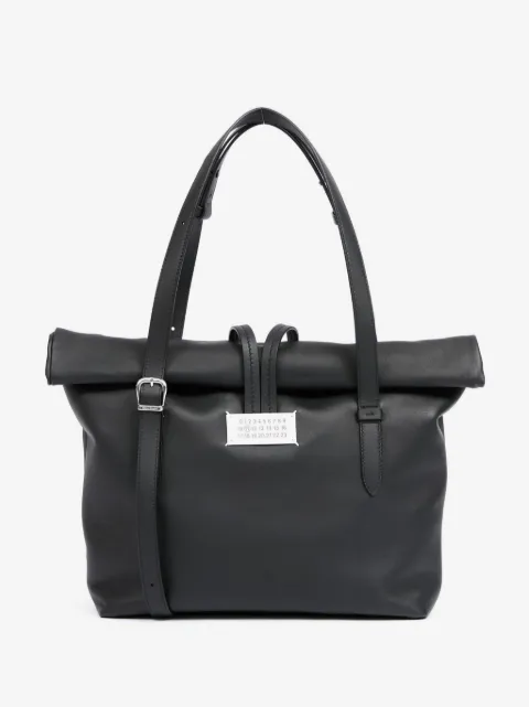 Maison Margiela sac porté épaule Paper médium en cuir