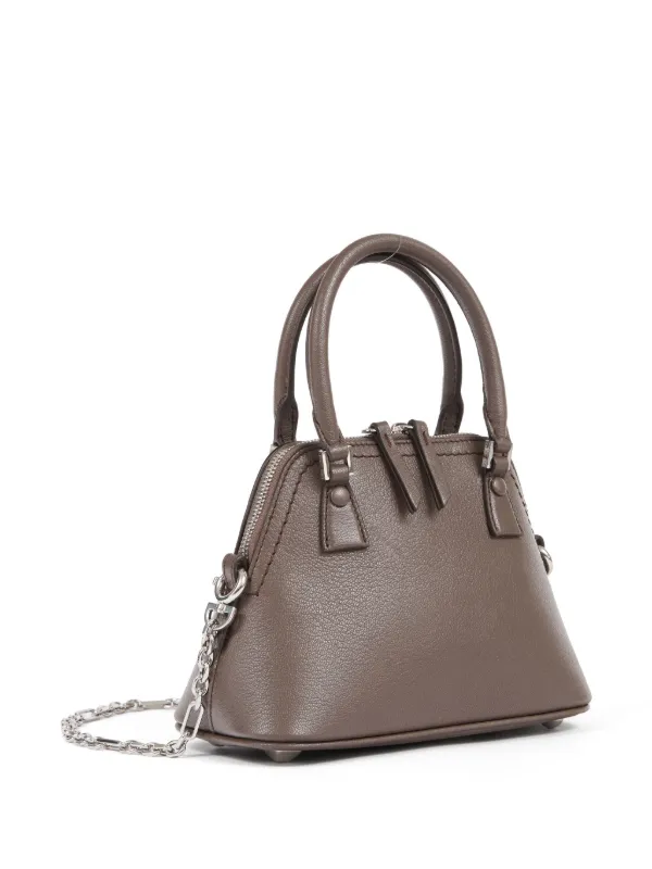 Maison Margiela Mini 5AC Classique Tote Bag | Brown | FARFETCH ZA