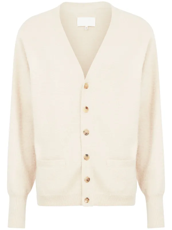 Maison Margiela カシミアコットン カーディガン | ニュートラル