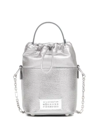 マルジェラ 5AC レザー バケット ハンド ショルダー バック 関税負担なし☆MAISON MARGIELA 5AC レザー バケットバッグ