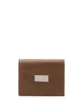 MM6 Maison Margiela bifold wallet with numeric logo - Brown