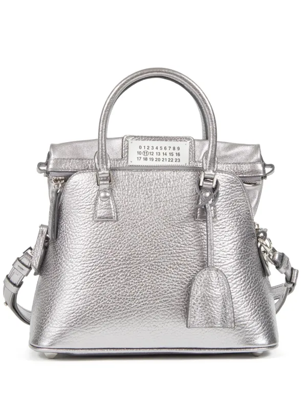 Maison Margiela 5AC Classique ハンドバッグ | シルバートーン