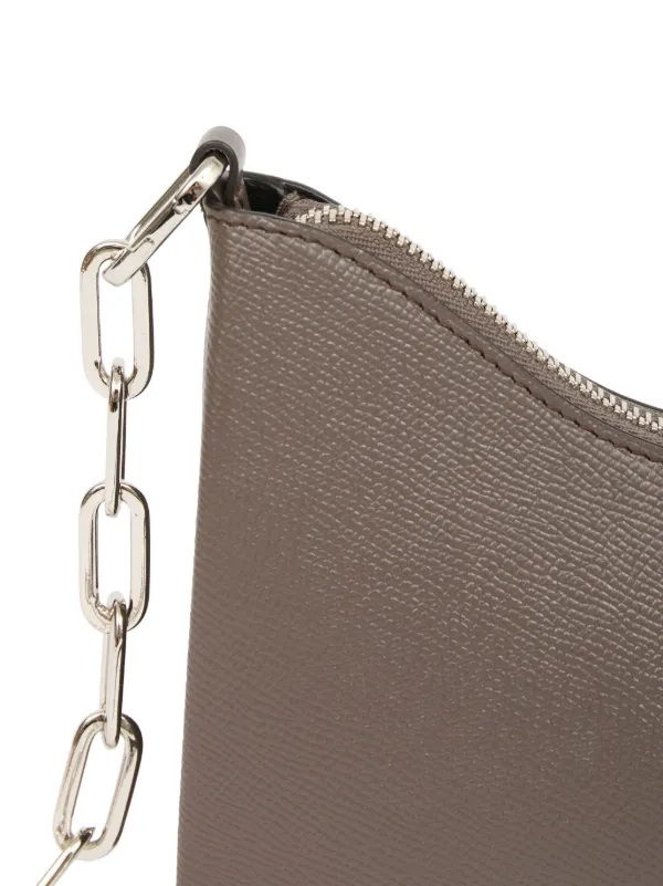 Maison Margiela Snatched Hobo Leather Bag | Brown | FARFETCH