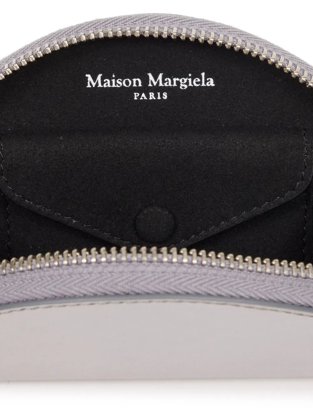 Maison Margiela Leren portemonnee Zilver