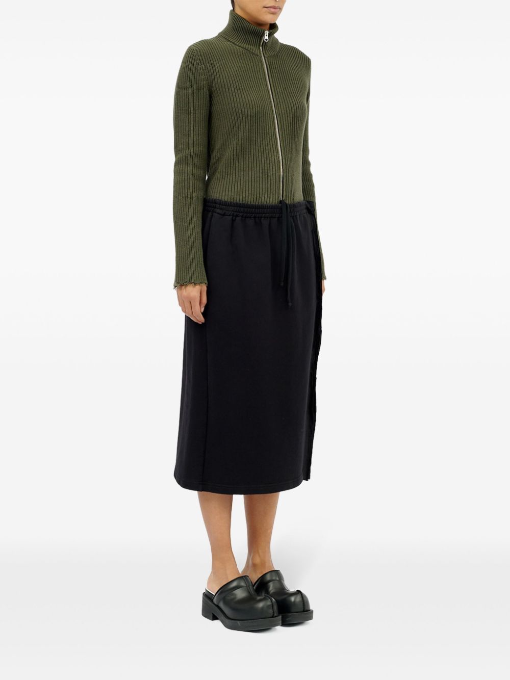 MM6 Maison Margiela cotton jersey midi skirt Women