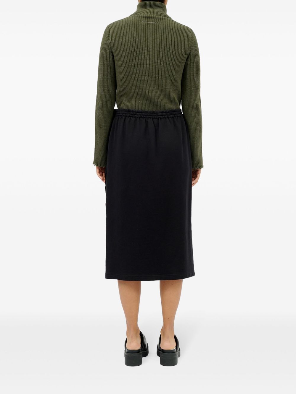 MM6 Maison Margiela cotton jersey midi skirt Women