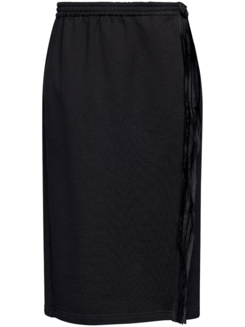 MM6 Maison Margiela cotton jersey midi skirt Women