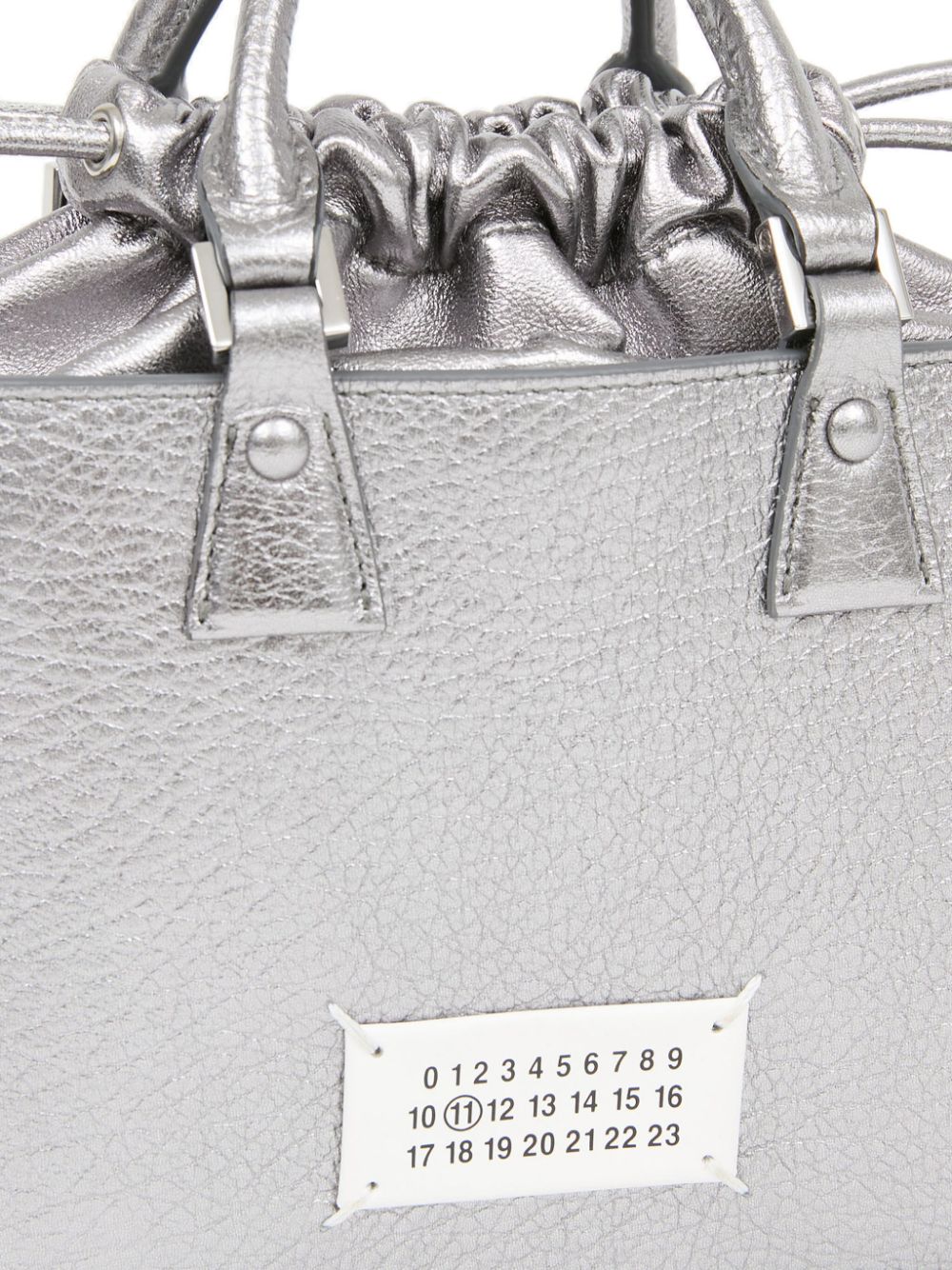 Maison Margiela 5AC metallic-effect tote bag Women