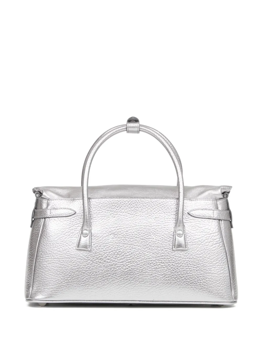 Maison Margiela Medium 5AC leren shopper Zilver