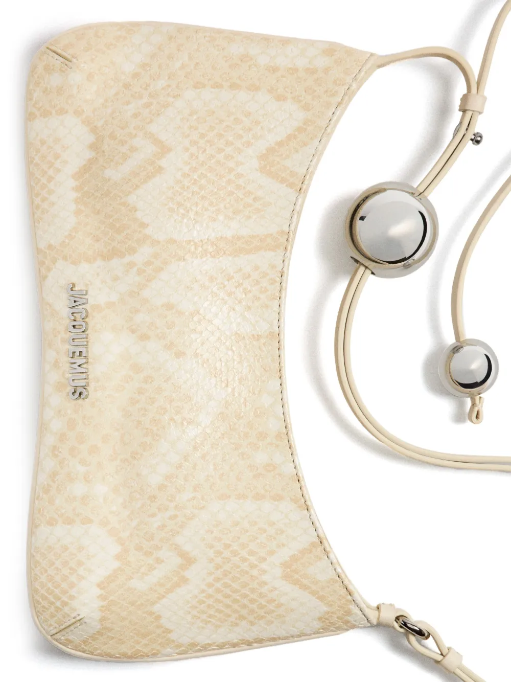 Jacquemus Le Bisou Perle shopper Beige