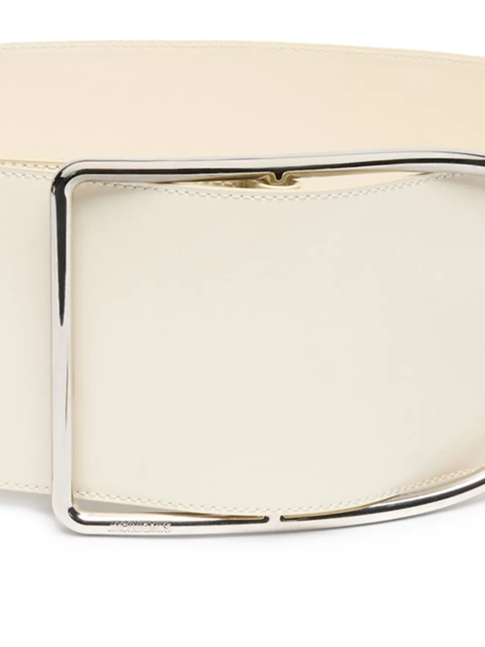 Jacquemus The Maxi Bambino Belt In White