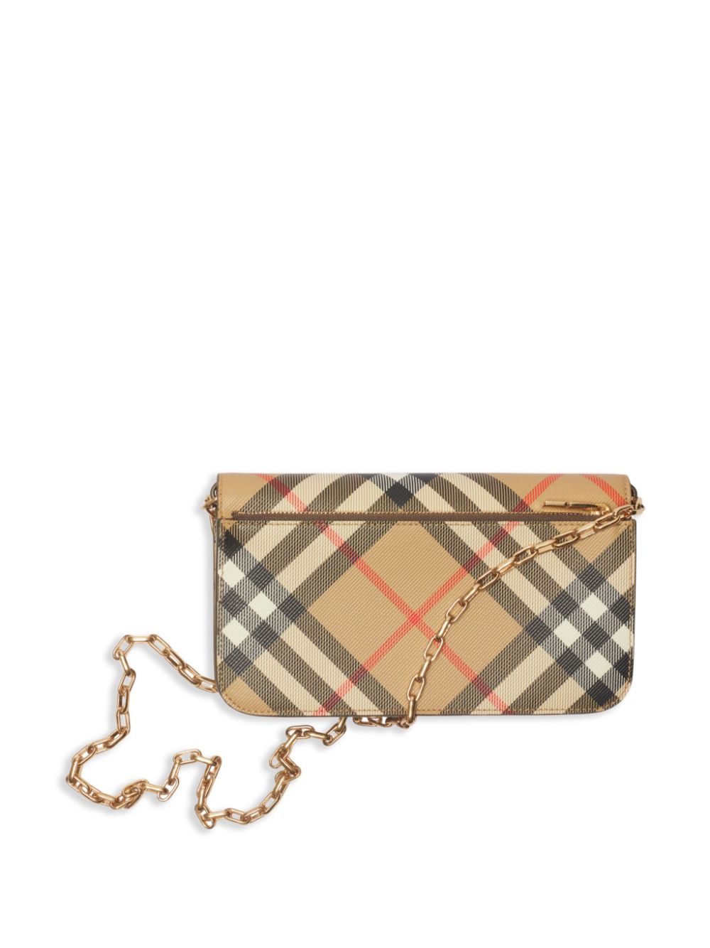 Burberry Portemonnee met ketting - Beige