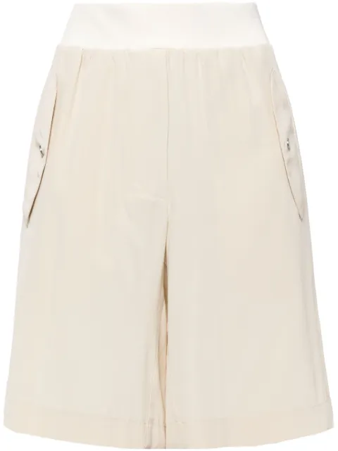 Helmut Lang shorts de seda Bomber