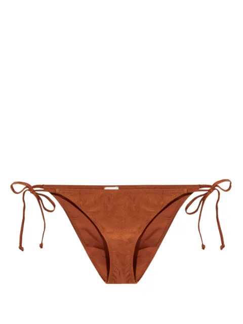 GANNI side-tie bikini bottoms