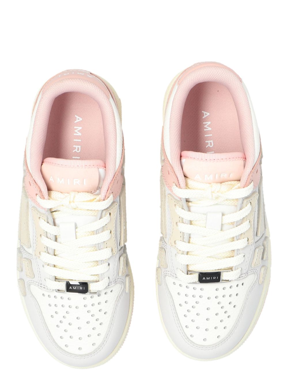 AMIRI KIDS Skel sneakers met vlakken Roze