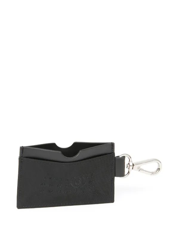 MM6 Maison Margiela Signature Leather Cardholder - Farfetch