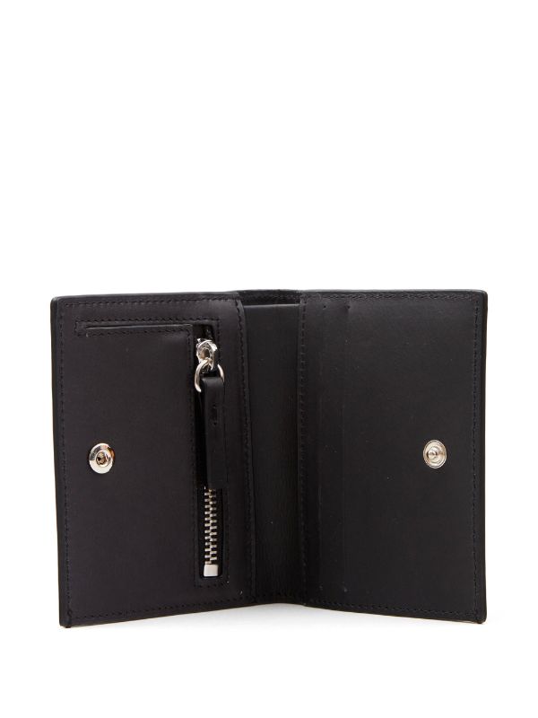 MM6 Maison Margiela Bifold Wallet With Numeric Logo | Black | FARFETCH AO