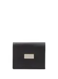 MM6 Maison Margiela bifold wallet with numeric logo - Black