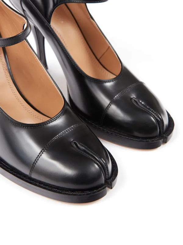 Maison Margiela Bourgeoise 100mm Leather Pumps | Black Maison Margiela Bourgeoise 100mm Leather Pumps | Black