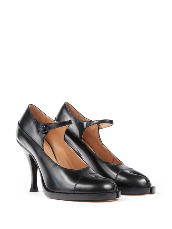 Maison Margiela Bourgeoise 100mm Leather Pumps | Black