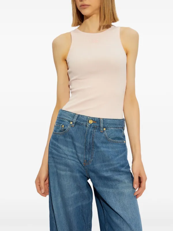 GANNI タンクトップ | ピンク | FARFETCH JP
