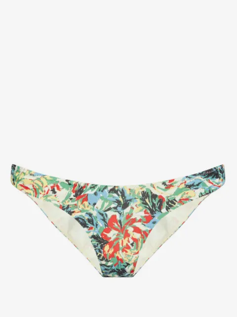 GANNI Slip bikini a fiori