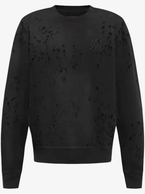 AMIRI logo-embroidered cotton sweatshirt 
