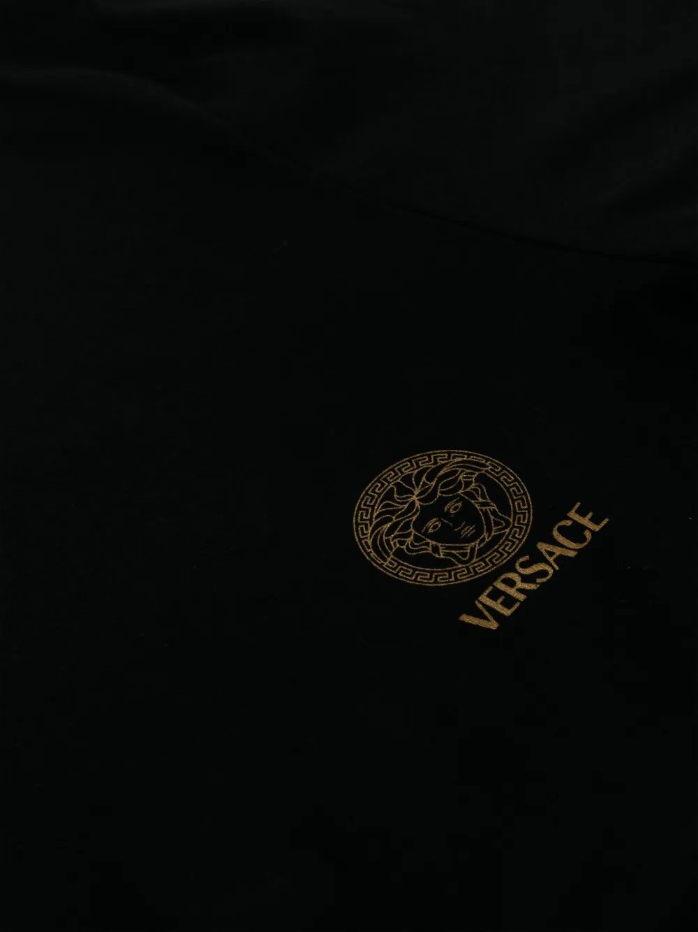 Versace Katoenen T-shirt Zwart